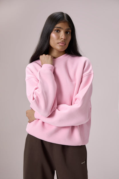 Seekers Classic Sweatshirt in Pink Wafer